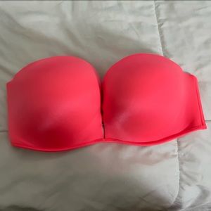 Victoria Secret strapless bombshell bra